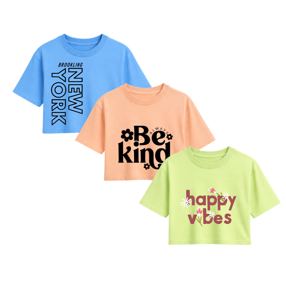 Vinta Fashion Presents three Croptop for womens.